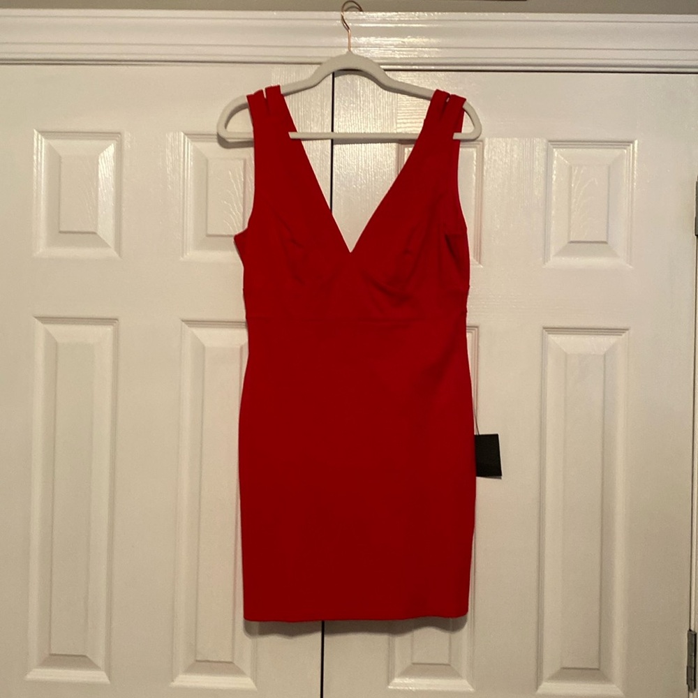 Lulus Red dress size Large NWT
